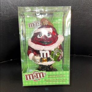 Kurt S. Adler M&M'S Festive Red Glass Ornament 2007